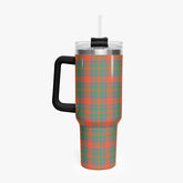 MacIntosh Ancient Tartan Crest 40 oz Insulated Tumbler with Handle